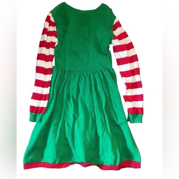 Christmas Dress. Size 7/8. Gingerbread detail on hem - Picture 5 of 5